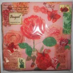 Салфетки Bouquet Original Luxe 20 листов Викторианский коллаж 2сл р.33*33см