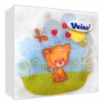 Салфетки Linia Veiro 50 листов Котик