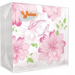 Салфетки Linia Veiro 50 листов Цветочки