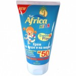 Africa kids  Ф406 Крем д/защиты от солнца на суше и на море (SPF 50) 150 мл/Флоресан