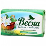Мыло Весна 90 гр Жасмин и зелёный чай /Весна г.Самара