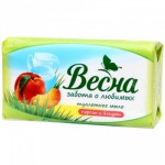 Мыло Весна 90 гр Персик и йогурт /Весна г.Самара