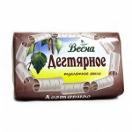 Мыло Дегтярное Лечебное 90 гр  /Весна г.Самара