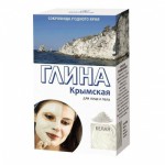 Глина Белая Крымская д/лица и тела очищающая  100 гр. КОРОБКА