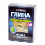 Глина Черная Мертвого моря 100 гр.  КОРОБКА