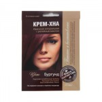 Хна-Крем в готовом виде  " Бургунт" с репейным маслом  50мл