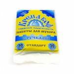Мешки д/мусора КРЕПАКОФ с ручкой 30 л - 30 шт ПЛАСТ