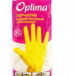 Перчатки резиновые Optima