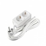 Удл. Унив.1,5м*2гн ПВС 2*1 3,5кВт СОЮЗ 481S-6201 с заземл.