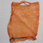Сетка для овощей 21*31 с ручками оранжевая
