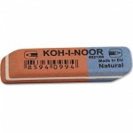 Ластик "Naturall" комбин., каучук, 50*14*8мм Koh-I-Noor 6521/60