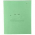 Тетрадь 24л зеленая,  клетка С-57-5, CZ02, С012