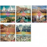 Тетрадь 40л клетка  "Путешествия. My trip", ВД-лак Т40к_5164