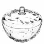 Сахарница ПЕРЛА с крышкой кругл. d=140мм 97236