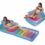 Intex Матрас пляжный  198*94см кресло (58870)