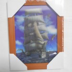 Картина голограмма 15*20 Корабль