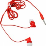 Наушники вакуумные SmartBuy JUNIOR красные SBE-540