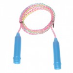 Скакалка, пластик, ПВХ, 2,3м х 4,3мм, 4 цвета