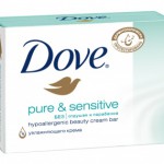 DOVE Крем мыло  135гр Бережная забота/гипоаллерг. д/чувств. кожи