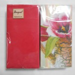 Салфетки Bouquet Original Luxe 20 листов МИКС Натюрморт с тюльпанами с красным 2сл р.33*33см