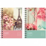 Блокнот А6 24л. на скрепке "Стиль. Sweet moments" Б6к24_10280