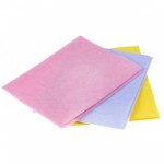 Салфетка хоз Вискозные 30 * 38  3 шт Рыжий кот