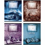 Тетрадь 24л клетка "Cool bike" 3498