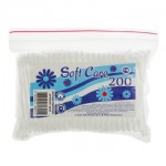 Вата на палочках Soft Care пакет 200 шт TeddyLand