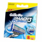 Кассеты  GILL  Mach3  Turbo   8шт