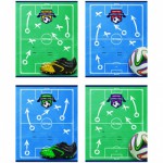 Тетрадь 18л клетка Football World 3489