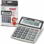 Калькулятор STAFF настольный STF-5810, 10 разрядов, двойное питание, 134х107мм
