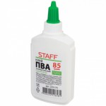 Клей ПВА STAFF 85 г, с дозатором, 225175
