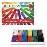 Пластилин ГАММА "Illusion", 12 цв., 168 г, 280003