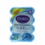 Мыло DURU  4*90г  1 + 1 cream+sea- minerals/экопак/