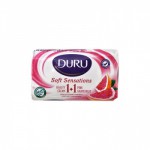 Мыло DURU  80 гр 1 + 1  cream+grapefruit
