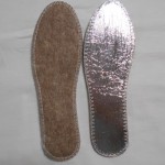 Стельки зимние Шерсть Войлок Фольга прошитый