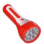 Фонарик ЧИНГИСХАН аккумуляторный, пластик, 9LED, 19,5*7см, пит.220В
