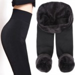 Лосины с мехом Пояс Утяжка XL-XXXXL