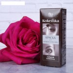 Краска д/бровей и ресниц "Кокетка" горький шоколад / Фитокосметик