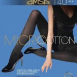 Колготки  Омса Микро-коттон 140 р-р 2 черные