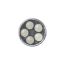 Фонарик-брелок ЧИНГИСХАН 5 LED, 3xAG13, алюминий, 6,7х1,2 см 2